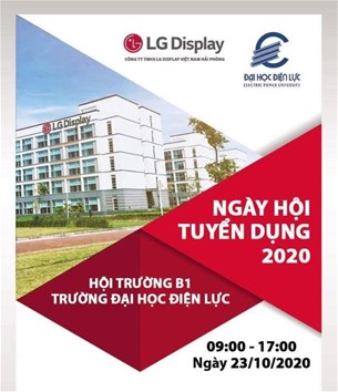 TUYỂN DỤNG LG DISPLAY HẢI PHÒNG NĂM 2020