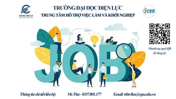 NHANH TAY ĐĂNG KÍ ĐỂ ĐƯỢC GIỚI THIỆU VIỆC LÀM PHÙ HỢP DÀNH CHO SINH VIÊN ĐÃ TỐT NGHIỆP TRƯỜNG ĐẠI HỌC ĐIỆN LỰC