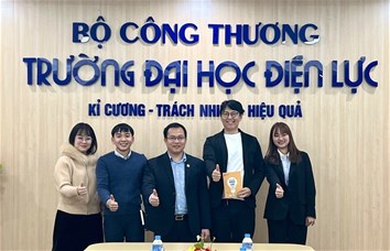 CHÀO MỪNG CÔNG TY TNHH CAMCOM ĐẾN LÀM VIỆC VỚI TRƯỜNG ĐẠI HỌC ĐIỆN LỰC