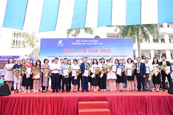 ĐIỂM HẸN KẾT NỐI: NHÀ TRƯỜNG - DOANH NGHIỆP - SINH VIÊN - EPU’s JOB FAIR 2023