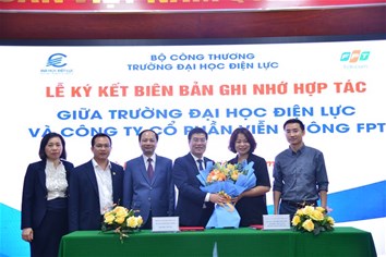 TRƯỜNG ĐẠI HỌC ĐIỆN LỰC KÝ KẾT BIÊN BẢN GHI NHỚ HỢP TÁC VỚI FPT TELECOM