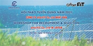 HỘI THẢO TUYỂN DỤNG AFTERFIT NĂM 2021