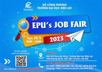 NHANH TAY ĐĂNG KÝ THAM GIA EPU's JOB FAIR 2023