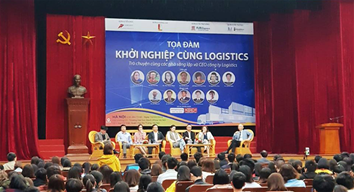 THẦY TRÒ KHOA QUẢN LÝ CÔNG NGHIỆP VÀ NĂNG LƯỢNG THAM GIA TỌA ĐÀM “KHỞI NGHIỆP CÙNG LOGISTICS”