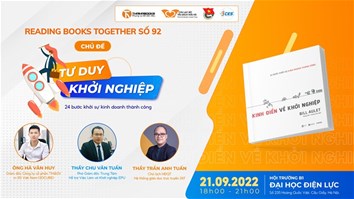 READING BOOKS TOGETHER 92 – TƯ DUY KHỞI NGHIỆP