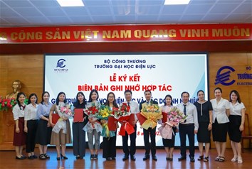TRƯỜNG ĐẠI HỌC ĐIỆN LỰC ĐẨY MẠNH CÔNG TÁC KẾT NỐI VỚI DOANH NGHIỆP