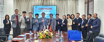 MỞ RỘNG CƠ HỘI HỢP TÁC VỚI TRƯỜNG ĐẠI HỌC DONGSHIN (HÀN QUỐC)
