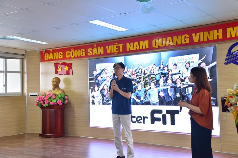 Ông MakiGuchi Morio - Giám đốc công ty afterFIT Nhật Bản phát biểu tại hội thảo